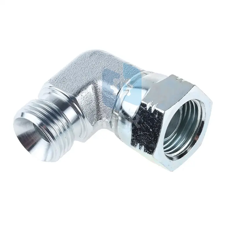 Hydraulische connector met externe draad